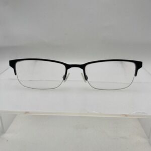 Warby Parker Eyeglasses FRAME ONLY Caldwell W 2306 Half Rim 54-20-145 Black 533